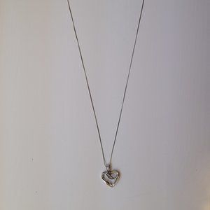 10k white gold necklace